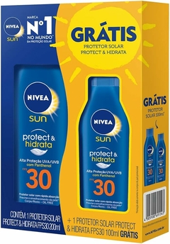 Kit Protetor Solar Corporal Nivea FPS 30 - Sun Protect & Hidrata