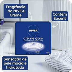 Sabonete em Barra Corporal Nivea - Creme Care 90g 6 Unidades - comprar online