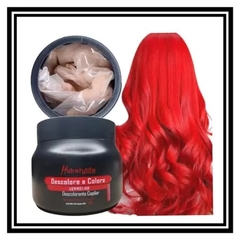 Pó Descolore E Colore Vermelho 100g Mairibel / Hidraty Profissional - comprar online