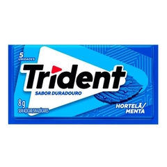 Display Chiclete Trident Hortelã Azul C/21 Unidades 168g - Mondelez - comprar online