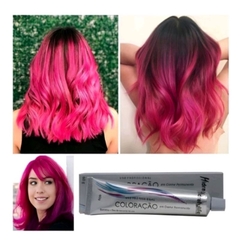 Tinta De Cabelo Pink - Mairibel Tintura Profissional 60g