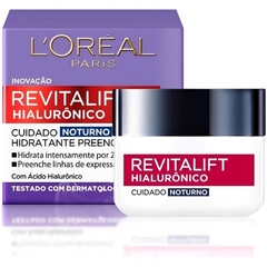 Kit 2 Cremes Anti-Idade e Sinais 50ml Tratamento (Diurno e Noturno) Revitalift Hialurônico - L'Oréal Paris - loja online