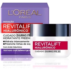 Creme Facial Antiidade L´Oreal Paris Revitalift Hialurônico Diurno - 49g