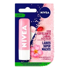 Imagem do Bastão Esfoliante Labial Nivea Scrub - Rosa Mosqueta 4,8g