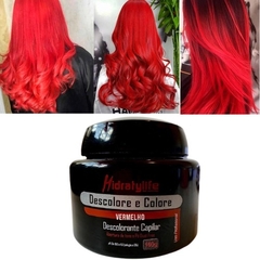 Pó Descolore E Colore Vermelho 100g Mairibel / Hidraty Profissional - LOISTORE • Beleza, Saúde e Bem-Estar em Harmonia