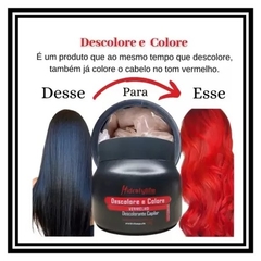 Pó Descolore E Colore Vermelho 100g Mairibel / Hidraty Profissional na internet