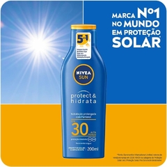 Protetor Solar Corporal Nivea FPS 30 Sun - Protect Hidrata 200ml