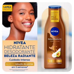 Creme Hidratante Nivea Beleza Radiante Cuidado Intenso 200ml