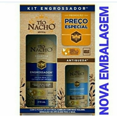 Kit Tio Nacho Anti Queda Engrossador Shampoo 415ml + Condicionador 200ml