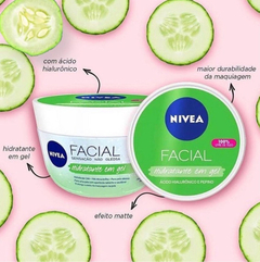 Imagem do Hidratante Facial em Gel Nivea 100g c/ Pepino E Acido Hialurônico