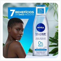 Kit Creme Nivea Cellular Luminous 630º Antiolheiras 15ml e Água Micelar Nivea MicellAir 7 em 1 200ml - loja online