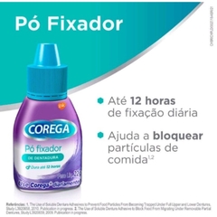 Corega Pó Fixador De Dentadura Kit C/6 Unid 22g - comprar online