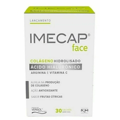 Suplemento em Pó Imecap Rejuvenescedor Colágeno Verisol Hidrolizado Sabor Frutas Cítricas Sachê 30unid