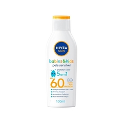 Protetor Solar Nivea Sun Babies & Kids Sensitive Fps60 100ml