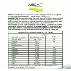 Suplemento em Pó Imecap Rejuvenescedor Colágeno Verisol Hidrolizado Sabor Frutas Cítricas Sachê 30unid - LOISTORE • Beleza, Saúde e Bem-Estar em Harmonia