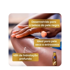 Kit Nivea Pele Negra Hidratante Desodorante Cuidado Intenso 200ML + Hidratante Facial 7 em 1 Beleza Radiante 100G na internet