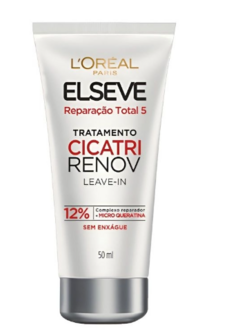 Cicatri Renov Elseve L'Oréal Paris Reparação Total 5 Leave-in Tratamento 50ml