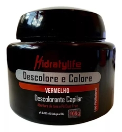 Pó Descolore E Colore Vermelho 100g Mairibel / Hidraty Profissional