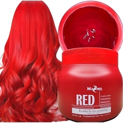 Condicionador Matizador Red Vermelho Mairibel Pote 500g