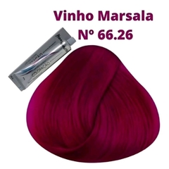 Kit 2 Tintas Coloraçâo Vinho Marsala 66.26 Mairibel Profissional + 2 Águas Oxigenadas Loção Reveladora Cremosa 20 Volume - loja online