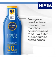 Kit Protetor Solar Corporal Nivea FPS 30 - Sun Protect & Hidrata na internet