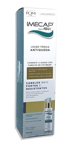 Loção Tônica Imecap Hair Max Antiqueda 100ml - comprar online