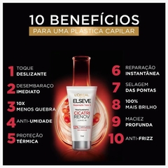 Kit Óleo Extraordinário Elseve 100 ml + Cicatri Renov Reparacão Total Leave in 50 ml - comprar online