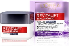 Creme Facial Anti-idade LOréal Paris Revitalift - Hialurônico Noturno 49g