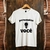Camiseta Branca Unissex- Personalize Vovê