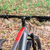 quadro da Bicicleta Elétrica Oggi Big Wheel 8.3 2024 Grafite com vermelho