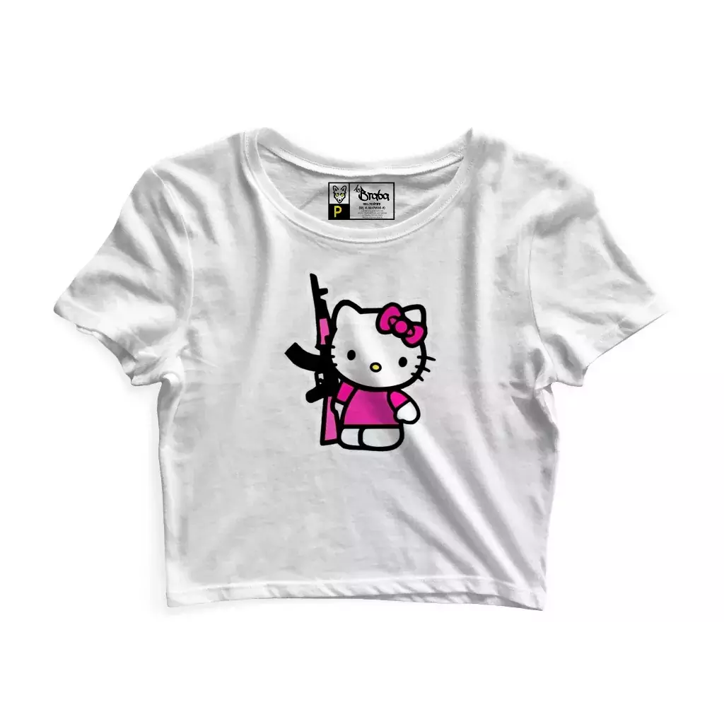 Cropped Hello Kitty AK-47