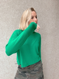 Sweater Milo verde - comprar online