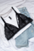 Bralette Monaco - NEGRO - comprar online