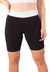 Short Fitness Preto com Faixa Branca Cintura REF LC36