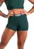 Short Fitness Elástico Racy Verde Militar REF FDR13