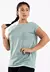 Blusa Manga Curta Verde Fitness Tela REF BLMC1