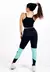 Calça Legging Cintura Alta + Cropped Alcinha com Telinha Tiffany Conjunto Fitness | REF: CCA2 - comprar online