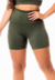 Short Fitness Academia Verde Militar Cintura Alta REF SV24