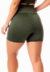 Short Fitness Academia Verde Militar Cintura Alta REF SV24 - comprar online