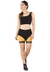 Cropped Com Faixa Amarelo + Shorts Preto Com Amarelo Conjunto Fitness | REF: LX045 - Saphyra Jack