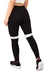 Calça com Detalhe Branco Legging Fitness Preto | REF: LC42 - comprar online