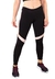 Calça Detalhe Branco Com Chocolate Legging Fitness Preto | REF: LC51 - Saphyra Jack