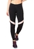 Calça Detalhe Branco Com Chocolate Legging Fitness Preto | REF: LC51