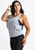 T-Shirt Regata Nadadora Cinza + Top Faixa Fitness REF LX289 na internet