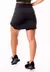 Short Saia Fitness Academia Preto Cintura Alta REF SV27 - comprar online