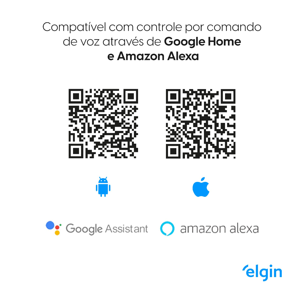 KIT 5 METROS FITA LED SMART ALEXA E GOOGLE ASSISTENT DIMERIZÁVEL 20W  RGB+3000K+6500K IP44 + FONTE