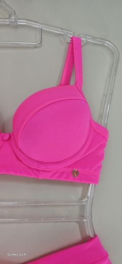 BIKINI MEIA TAÇA ROSA na internet