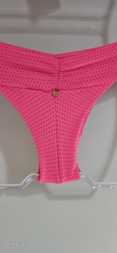 BIKINI TEXTURIZADO PINK - loja online