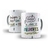 PERSONALIZE | Caneca de Porcelana 330 ml Toda Branca