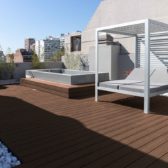 DECK CO-EXTRUDED CAOBA DOBLE FAZ - tienda online